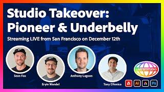 Studio Takeover: Pioneer & Underbelly | Live from San Francisco and Munich on December 12th