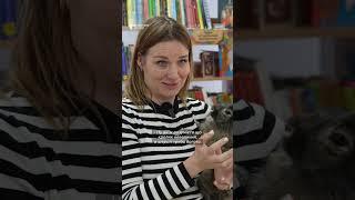 «Назбирайте шерсть з кроля» У бібліотеці Дніпра «працює» кролик