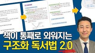 [2.0 리뉴얼] 충격주의! 누구나 할 수 있는 ‘책을 통째로 외우는 방법' (이윤규 구조화 독서법)