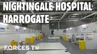 NHS Nightingale In Harrogate: How The Military Got It Ready | Forces TV