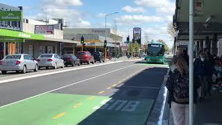 MAN 16.250 GB1032 on 130 Avonhead arrives into Westfield Riccarton.