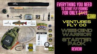 NEW Ventures Fly Co Weekend Warrior Starter Pack Review - Everything You Need Only $449