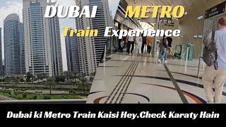 [4K] Dubai Metro Train Experience