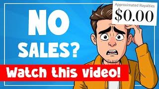 No Sales on Amazon KDP? Learn How to Get More Sales on Amazon!