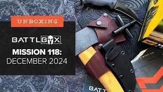 Sharp and Mean! - Unboxing Battlbox Mission 118 - Pro Plus - December 2024