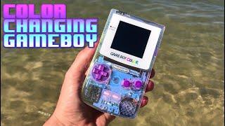 Color Changing Custom Gameboy   #gameboy #nintendo #gameboycolor