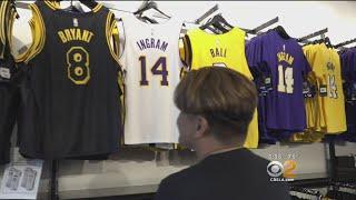 Lakers Fans On The Hunt For LeBron Merch