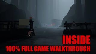 INSIDE - 100% Full Game Walkthrough - All SECRETS (Collectibles) & Achievements/Trophies