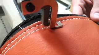 Techsew 5100 Sewing a Leather Bag