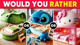 Would You Rather...? Build Your Dream House  Quiz Dino