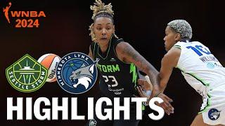 Minnesota Lynx vs Seattle Storm Highlights | Women's Basketball | WNBA May 14, 2024