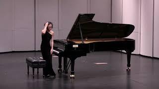 Senior Undergraduate Recital Roseanne Yu, March 12, 2023, Carnegie Mellon University