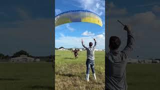10 flights in 1 day — Sebastián is on fire! #paramotororlando  #paramotor  #shorts