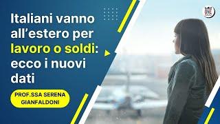 Italiani emigrati all'estero - Una nuova ricerca coordinata da Serena Gianfaldoni