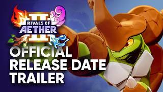 Rivals of Aether II | Official Release Date Trailer