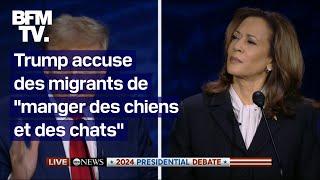 "Ils mangent les chiens des habitants": en plein débat, Trump relaie une fake news sur les migrants