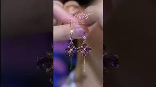 Beautiful Stunning Elegant Earrings   | Share and like them | #shortsvideo #earrings #jewelry