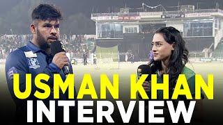 Usman Khan Interview | Lake City Panthers vs Dolphins | Match 3 | Champions Cup 2024 | M9A1K