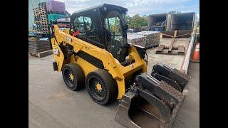 Tradewest Auctions- 2021 Cat 242D3 Skid Steer