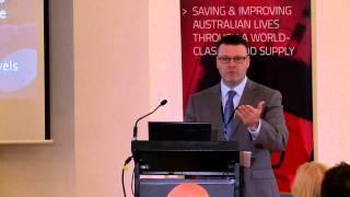 Mr Andrew Webb, Minimising Blood Wastage, 2013 National Blood Symposium