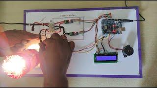 Power Theft Detection in Energy Meter using Arduino | Project Demo