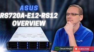 ASUS RS720A-E12-RS12 Server Overview: AMD Genoa Powerhouse | DDR5, GPU, Storage & More