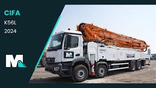 Cifa K56L Concrete Pump Truck | 2024