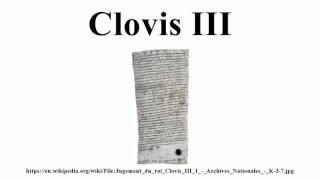 Clovis III