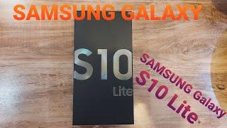 SAMSUNG GALAXY S10 LITE Unboxing