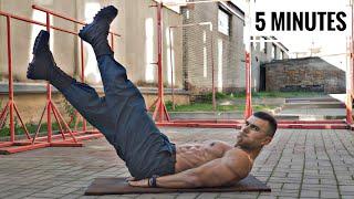 KILL YOUR BELLY FAT IN 5 MINUTES!! SUPER AB WORKOUT