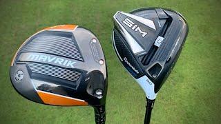 TAYLORMADE SIM vs CALLAWAY MAVRIK! WHICH WINS?!