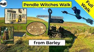 Pendle Witches Walk from Barley (East and West Loops) - Full 4K Walk