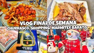 NOSSO FIM DE SEMANA, CHURRASCO, SHOPPING, MARMITEX DE CHURRASCO BARATO