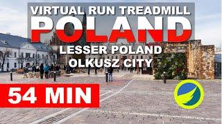 VIRTUAL RUN TREADMILL, POLAND - Lesser Poland, Olkusz Town