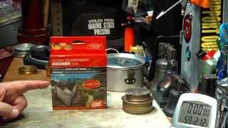 ESBIT Stainless Steel Stove & Potstand - Boil Test #1