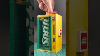 Working Lego Soda Vending Machine #lego