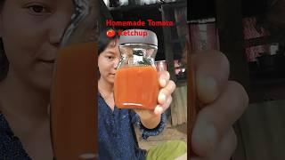 Homemade Tomato  Ketchup #shorts#recipe#cooking