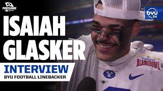 Isaiah Glasker on the interception, the Deion dance, and why BYU is the place for him