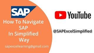 How to Navigate SAP in Simplified Way