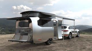 Airstream Studio F. A. Porsche Concept Travel Trailer 2023 Slideshow