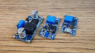 Test Review of XL6009MT3608 DC-DC  Buck Boost converter module