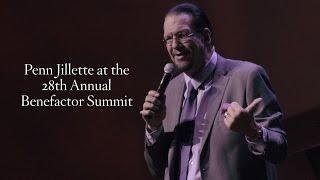 Penn Jillette at the Cato Institute Benefactor Summit