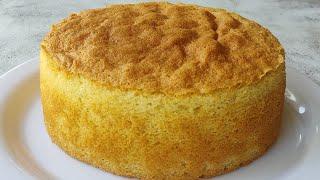 1 Kg Vanilla Sponge Cake Recipe | Basic Vanilla Sponge Cake Recipe | How To Make Vanilla Sponge