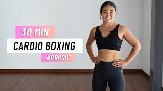 30 MIN CARDIO HIIT WORKOUT - BOXING INSPIRED - Full Body, No Equipment