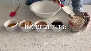 Granola bites Recipe | Granola snack balls | Homemade Granola energy balls recipe