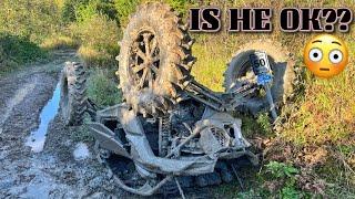 ACCIDENT! ATV Flip & CRASH!