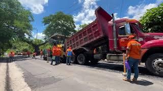 ¡Trabajamos en la renovación de calle a Mariona!