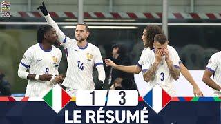 Italie France  | 1-3 | Le résumé | Ligue des Nations 2024-25 | france italie