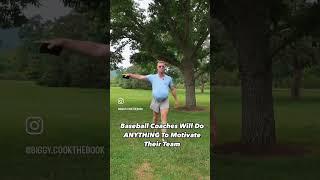 When baseball coaches do anything to motivate their team #skit #funny #comedy #baseball
