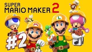 Super Mario Maker 2 - Story Mode Walkthrough (Part 2)(Stage 8-16)